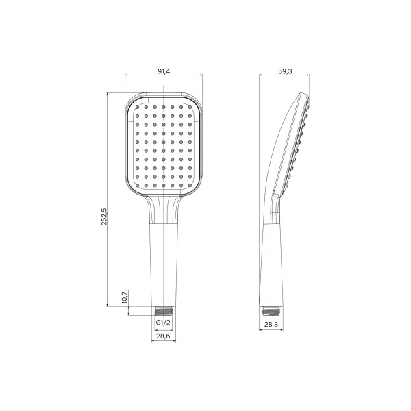 Душевая лейка Milardo Ideal Spa хром (ILS1FCSM18)
