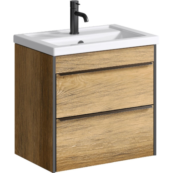 Тумба подвесная Aqwella Fargo 582x557x384 дуб балтийский (FRG0106DB)