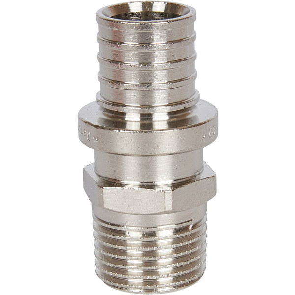 Соединение прямое Stout PE-Xa 20(2,0)*1/2"Н (никель) SFA-0001-200212 Соединение прямое Stout PE-Xa 20(2,0)*1/2"Н (никель) SFA-0001-200212