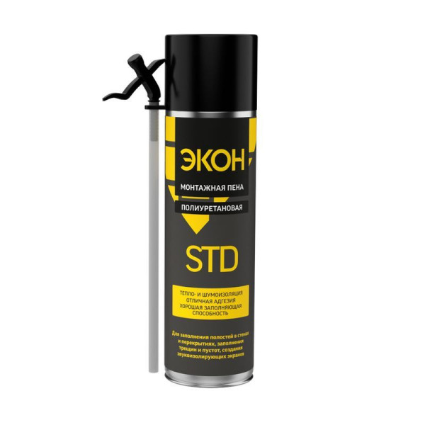 Пена монтажная бытовая Экон СТД 400 мл. (3003619)