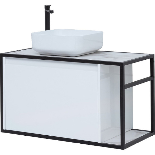 Тумба подвесная Aquanet Nova Lite Loft 90 L белый (00261652) Тумба подвесная Aquanet Nova Lite Loft 90 L белый (00261652)