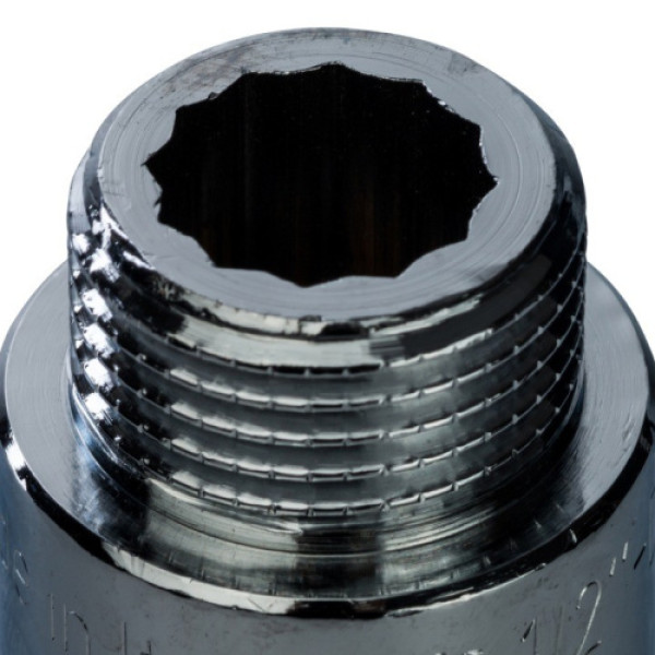 Удлинитель 1/2"х50 мм. Stout (хром) SFT-0002-001250 Удлинитель 1/2"х50 мм. Stout (хром) SFT-0002-001250
