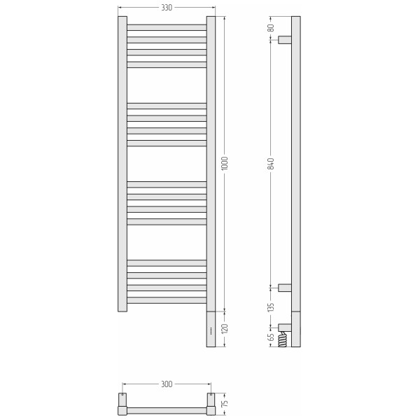 Полотенцесушитель электрический Сунержа Модус 3.1 1000x300 провод справа матовый белый (30-5901-1030) Полотенцесушитель электрический Сунержа Модус 3.1 1000x300 провод справа матовый белый (30-5901-1030)