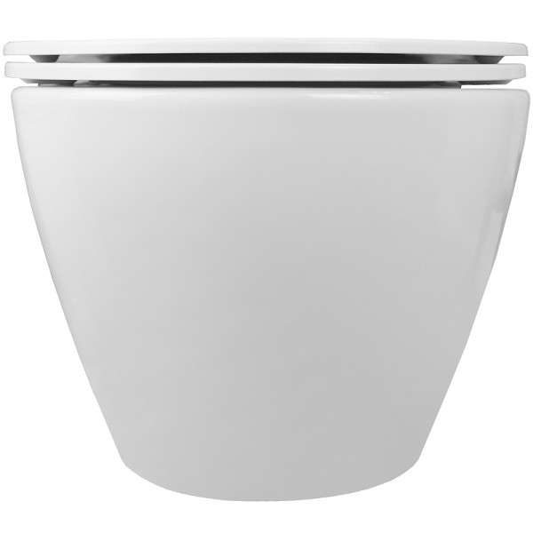 Унитаз подвесной Azario Grado с сиденьем с микролифтом белый (AZ-0046)