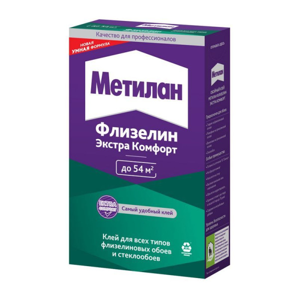 Клей обойный Метилан Флизелин Экстра Комфорт 300 г. (3000296)