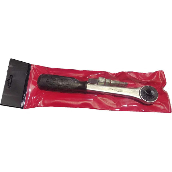 Ключ ступенчатый Icomar с 6 размерами с трещоткой (00810.0)