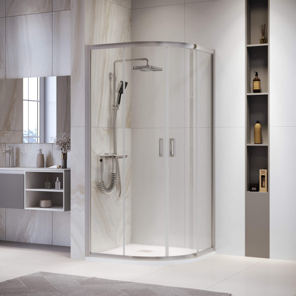 Душевой уголок RGW Passage 90x90x195 стекло прозрачное, профиль хром (03085299-11)
