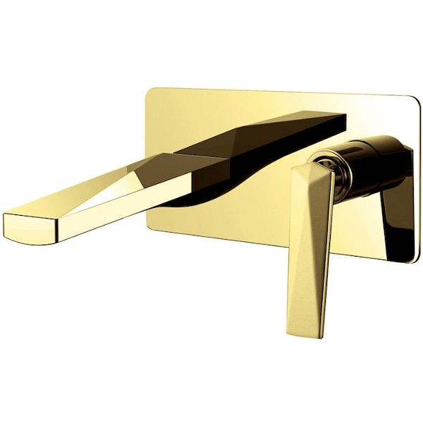 Смеситель для раковины Boheme Venturo золото (385) Смеситель для раковины Boheme Venturo золото (385)