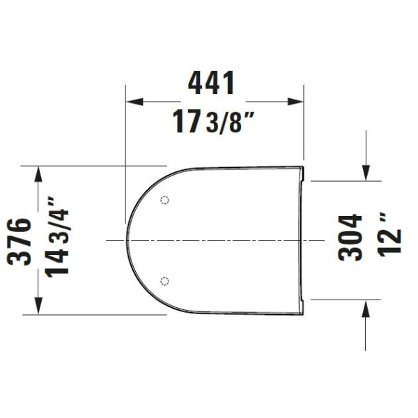 Сиденье для унитаза Duravit D-NEO (0021610000)