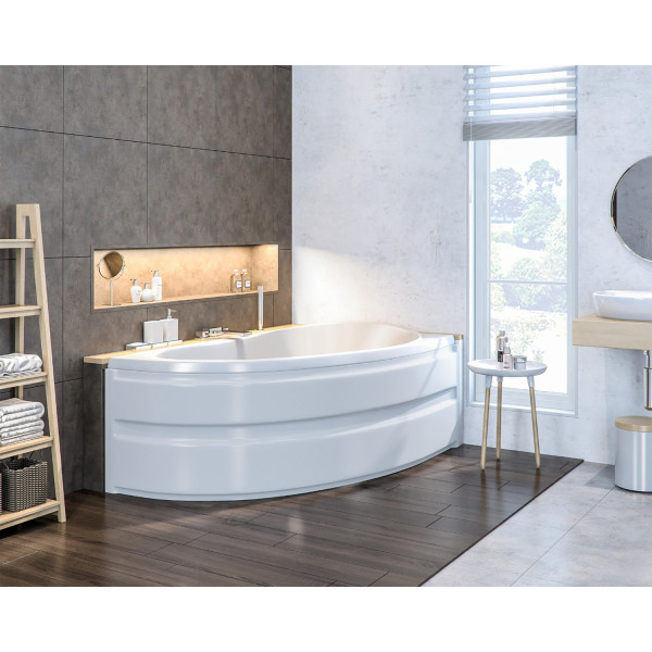 Ванна акриловая Azario Олимп 150x90x50 белая правосторонняя (ОЛВ0002)
