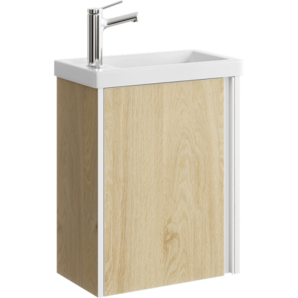 Тумба подвесная Aqwella Urban 455x255x490 дуб давос натуральный (URB0145DD)