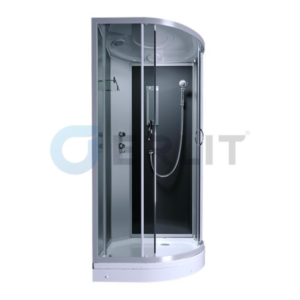 Душевая кабина Erlit 80х80 стекло тонированное (ER3508P-C4)