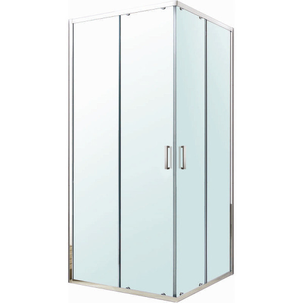 Душевой уголок Berges Solo S 100х100 стекло прозрачное, профиль хром сильвер (61121) Душевой уголок Berges Solo S 100х100 стекло прозрачное, профиль хром сильвер (61121)