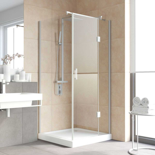 Душевой уголок Vegas Glass 100х90 AFP-Fis 100х90 07 01 R стекло прозрачное