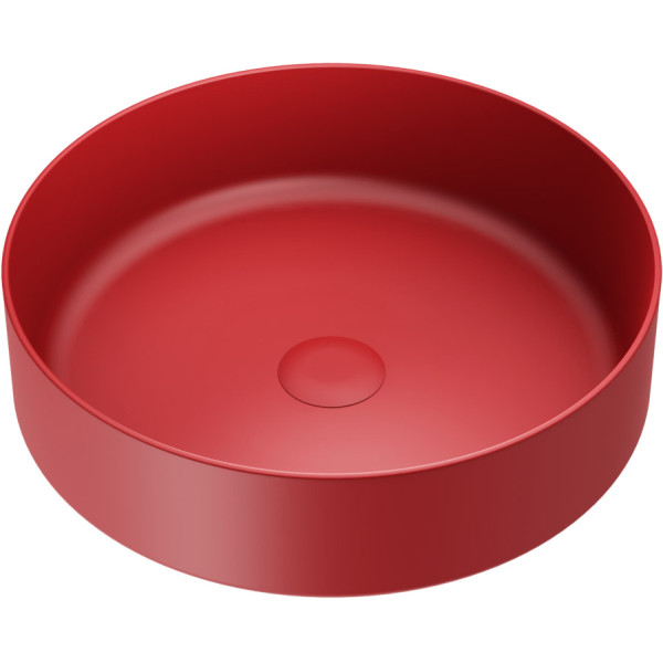 Раковина накладная Omoikiri Mira PO 40,5x40,5x12 портвейн (4972070)