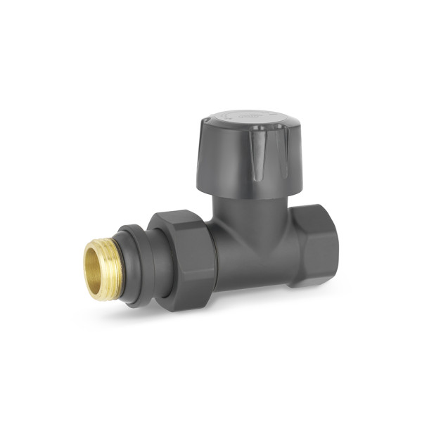 Клапан термостатический прямой 1/2" Varmega VMDV06 (черный) (VMDV06-210404) Клапан термостатический прямой 1/2" Varmega VMDV06 (черный) (VMDV06-210404)