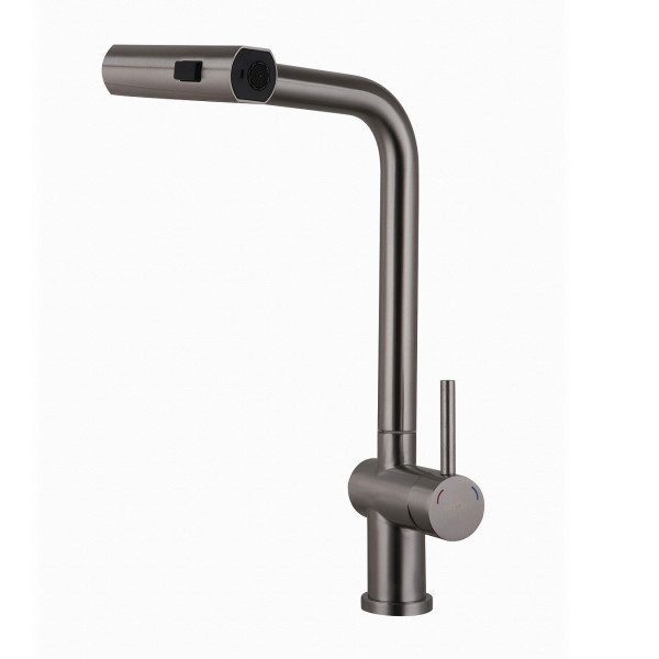 Смеситель для кухни Melodia della vita Perfetto с выдвижным изливом, хром (MDV30208ss) Смеситель для кухни Melodia della vita Perfetto с выдвижным изливом, хром (MDV30208ss)