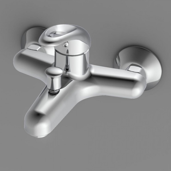 Смеситель для ванны и душа Dorff Comfort хром (D8010000)