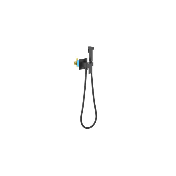 Смеситель с гигиеническим душем Aquatek Либра черный матовый (AQ1022MB) Смеситель с гигиеническим душем Aquatek Либра черный матовый (AQ1022MB)