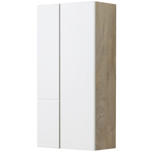 Шкаф навесной Мишель Дуб Эндгрейн/Белый (1A243903MIX40) Шкаф навесной Мишель Дуб Эндгрейн/Белый (1A243903MIX40)