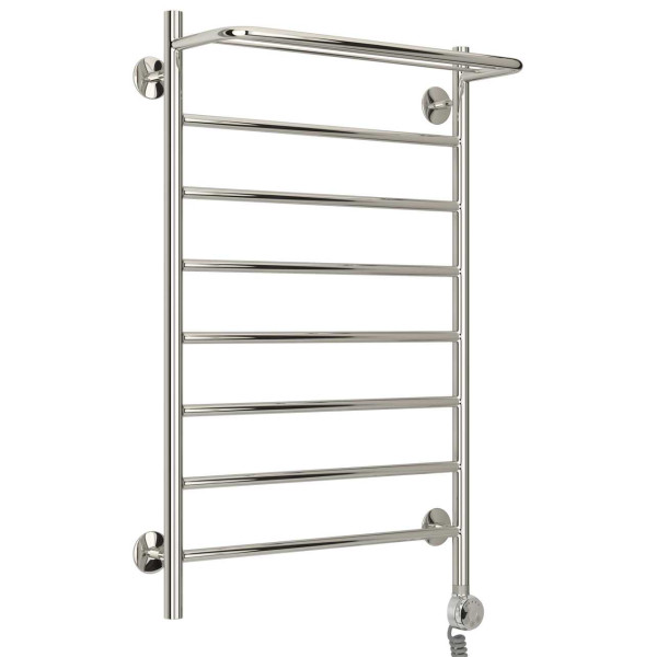 Полотенцесушитель электрический Стилье Формат 20 ТП 800x500 (Полка + 7) П16, хром (00520-8050) Полотенцесушитель электрический Стилье Формат 20 ТП 800x500 (Полка + 7) П16, хром (00520-8050)