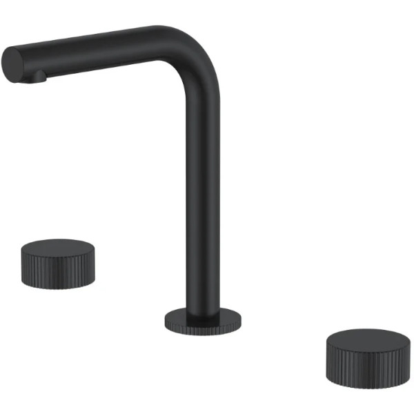 Смеситель для раковины на 3 отв.Boheme Stick B (черный) (152-B.3)