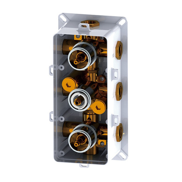 Смеситель для душа RGW Shower Panels встраиваемый хром (21140541-11) Смеситель для душа RGW Shower Panels встраиваемый хром (21140541-11)