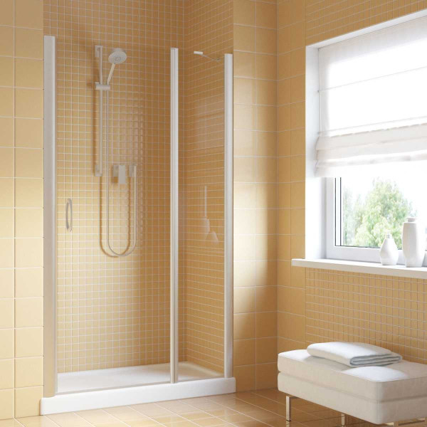 Душевая дверь Vegas Glass 125х190 EP-F-1 125 07 01 L стекло прозрачное