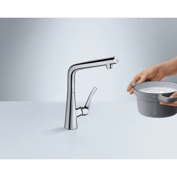 Смеситель для кухни Hansgrohe Metris хром (14883000) Смеситель для кухни Hansgrohe Metris хром (14883000)