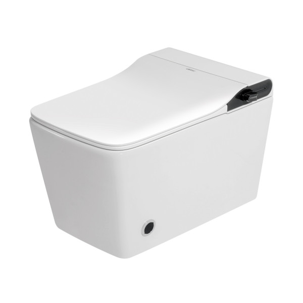 Комплект Abber подвесной электронный унитаз-биде Rechteck AC1215S с инсталляцией AC0101P2 (AC1215S-AC0101P2)