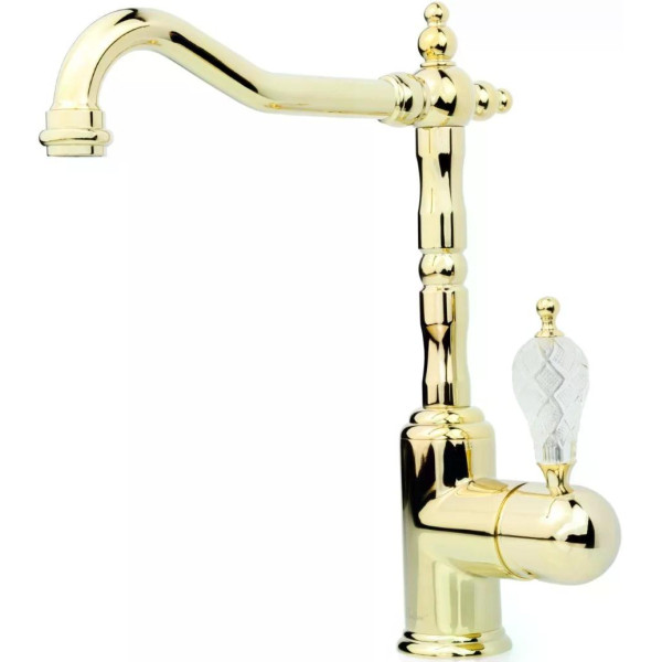 Смеситель для кухни Boheme Kitchen Золотой (102-CRST) Смеситель для кухни Boheme Kitchen Золотой (102-CRST)