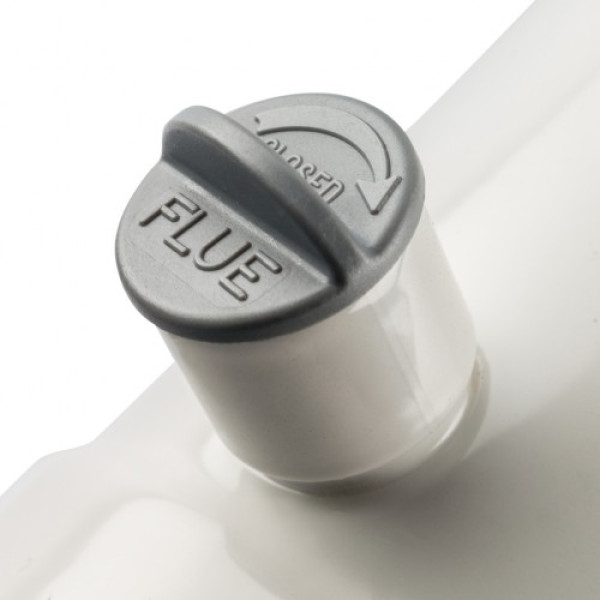 Элемент дымохода DN 80 труба 125 мм п/м с ревизионным патрубком SCA-0080-010125