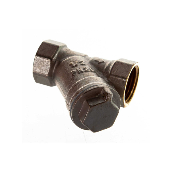Фильтр косой 1/2" ВВ Kromwell (никель) (KW.400.04 / EU.YT4009037 12_k) Фильтр косой 1/2" ВВ Kromwell (никель) (KW.400.04 / EU.YT4009037 12_k)