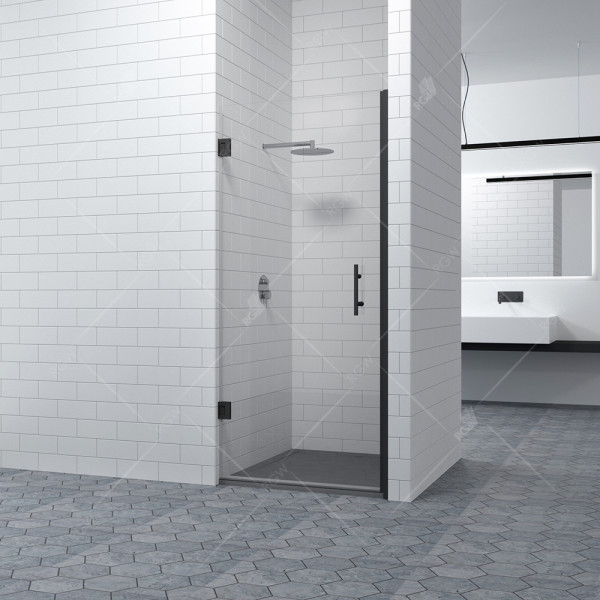 Душевая дверь RGW HO-011-B 700*1950 стекло сатинат, профиль черный (350601107-24) Душевая дверь RGW HO-011-B 700*1950 стекло сатинат, профиль черный (350601107-24)