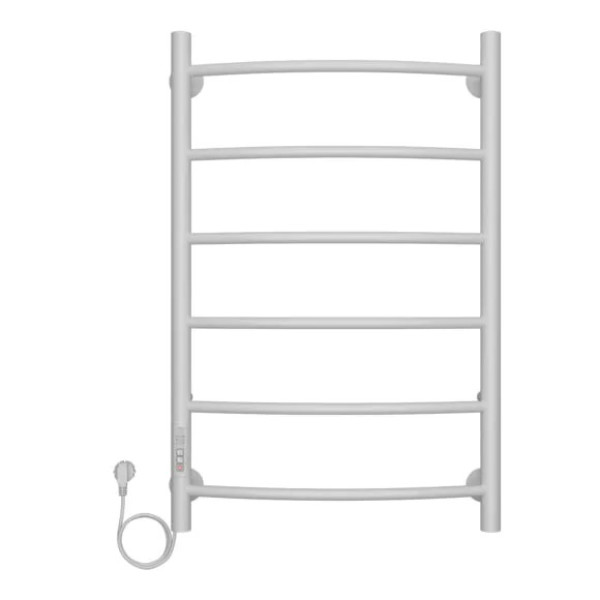 Полотенцесушитель электрический Azario Verona 500x800 белый Полотенцесушитель электрический Azario Verona 500x800 белый