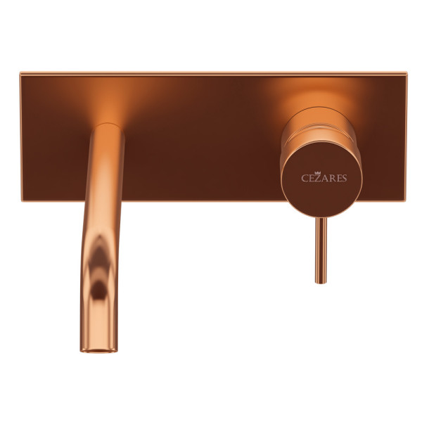 Смеситель для раковины встраиваемый Cezares Leaf sunset (LEAF-BLI1-20-L-SS)