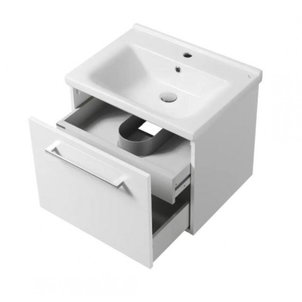 Тумба подвесная Aquaton Мерида 582x429x478 белый (1.A232.4.01M.F01.0) Тумба подвесная Aquaton Мерида 582x429x478 белый (1.A232.4.01M.F01.0)