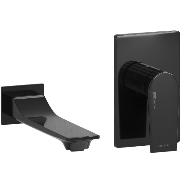 Смеситель для раковины WasserKRAFT черная (A66553)