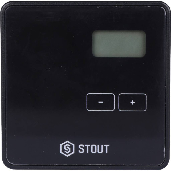 Терморегулятор Stout проводной комнатный двухпозиционный ST-294v1, черный (STE-0101-029412) Терморегулятор Stout проводной комнатный двухпозиционный ST-294v1, черный (STE-0101-029412)