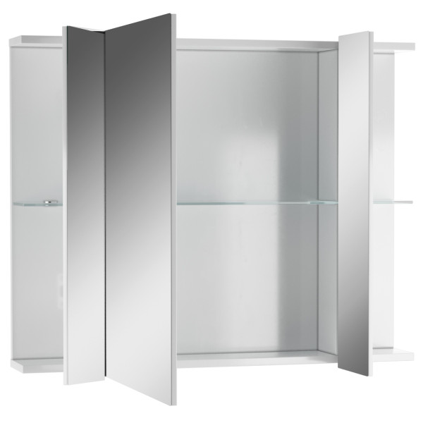 Шкаф зеркальный Мега 85 Айсберг Домино (DM4605HZ)