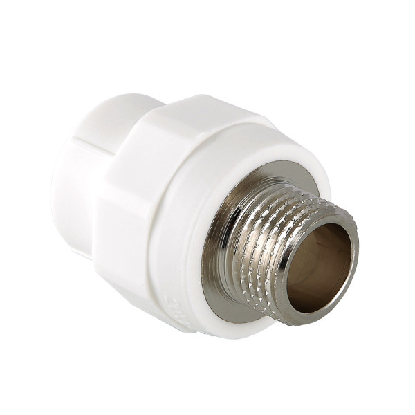 Переход PP-R 25*1/2"Н VALTEC (латунь, белый) VTp.701.0.02504 Переход PP-R 25*1/2"Н VALTEC (латунь, белый) VTp.701.0.02504