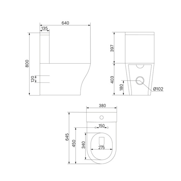 Унитаз-компакт Iddis Stone безободковый с сиденьем soft-close белый (STNRDSEi24)