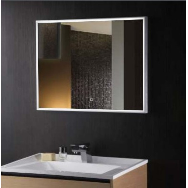 Зеркало Azario Сантана 800х600 c подсветкой и диммером, сенсорный выключатель (ФР-00002081) Зеркало Azario Сантана 800х600 c подсветкой и диммером, сенсорный выключатель (ФР-00002081)