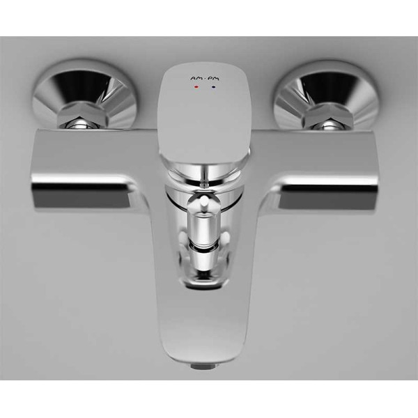 Смеситель для ванны и душа AM.PM Spirit V2.1 хром (F71A10000) Смеситель для ванны и душа AM.PM Spirit V2.1 хром (F71A10000)