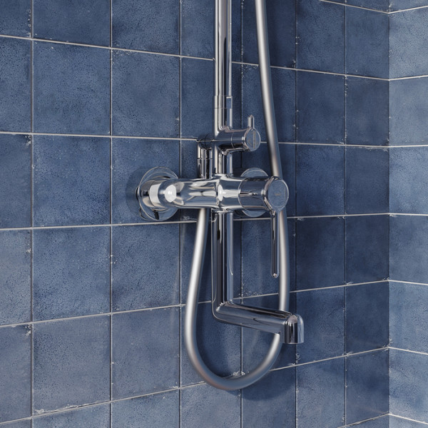 Душевая система Iddis Aiger хром (AIGSB3Fi06)