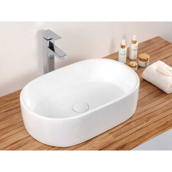 Раковина накладная BelBagno белая (BB1048) Раковина накладная BelBagno белая (BB1048)