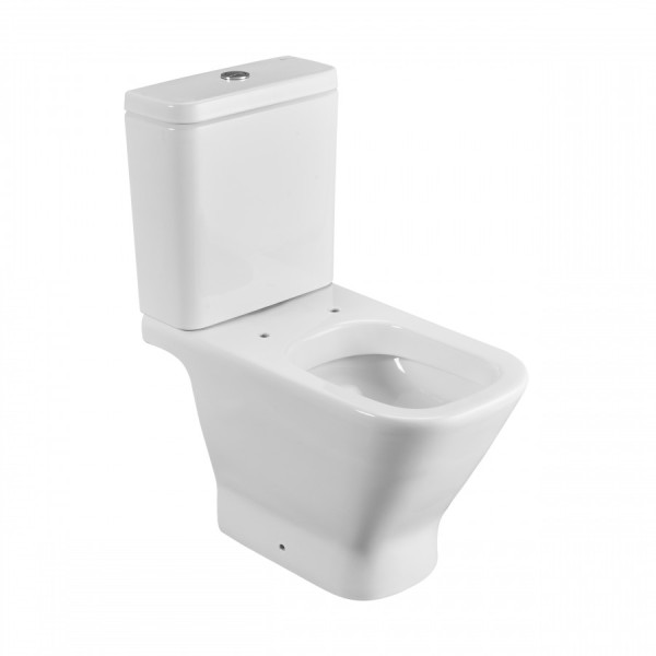 Унитаз напольный чаша Roca The Gap 65x36,5x40 белый (7.3424.7.700.0)