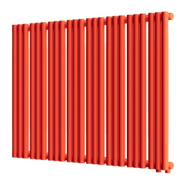 Радиатор стальной Empatiko нижнее правое подключение, рябиновый красный (Takt R1-952-500 Scarlet Red)