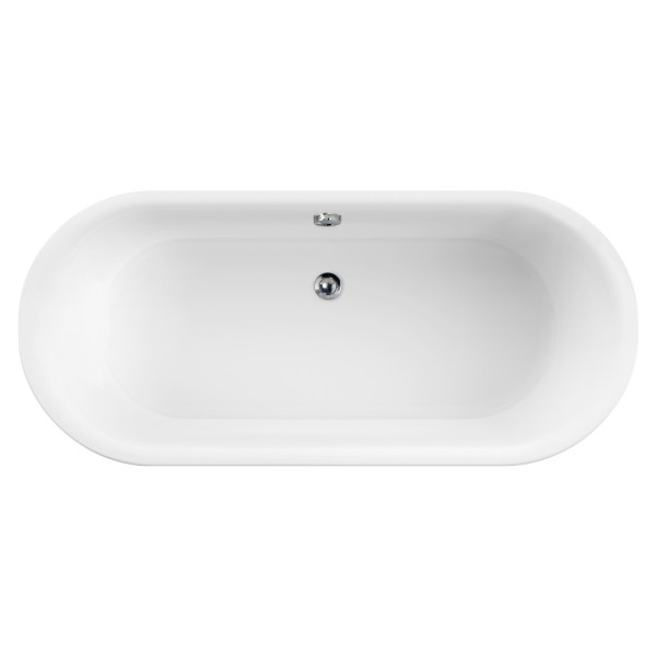 Ванна акриловая Cezares Metauro 180x80x60 белый матовый (METAURO-Central-180-80-40-W-MATT)