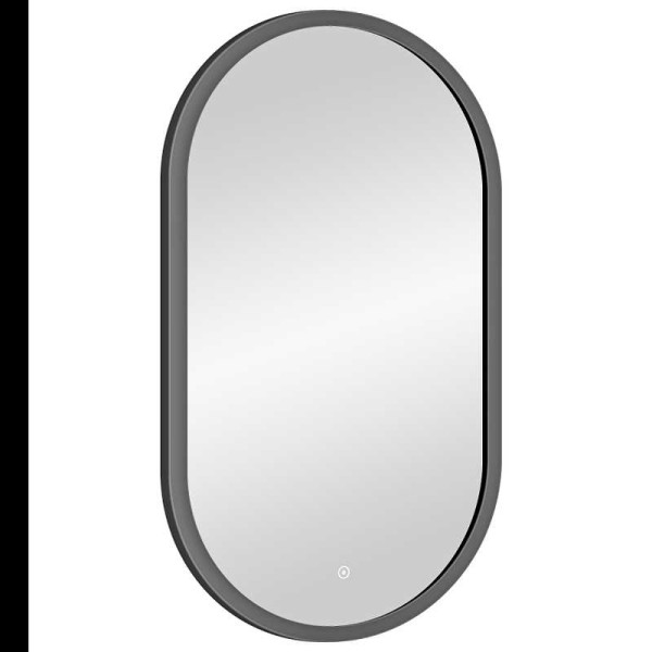 Зеркало с подсветкой Континент Prime Gray Led 450х800 в МДФ рамеЗеркала LED с доп.опциями (ЗЛП1079) Зеркало с подсветкой Континент Prime Gray Led 450х800 в МДФ рамеЗеркала LED с доп.опциями (ЗЛП1079)